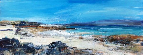 'Rocks and Sand, Iona' by artist Sarah Carrington